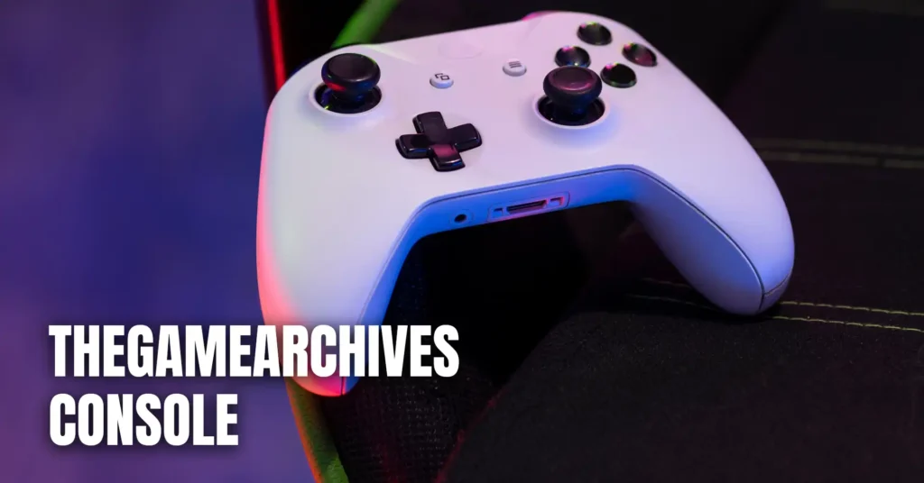Console TheGameArchives: Preserving the Legacy of Classic Gaming